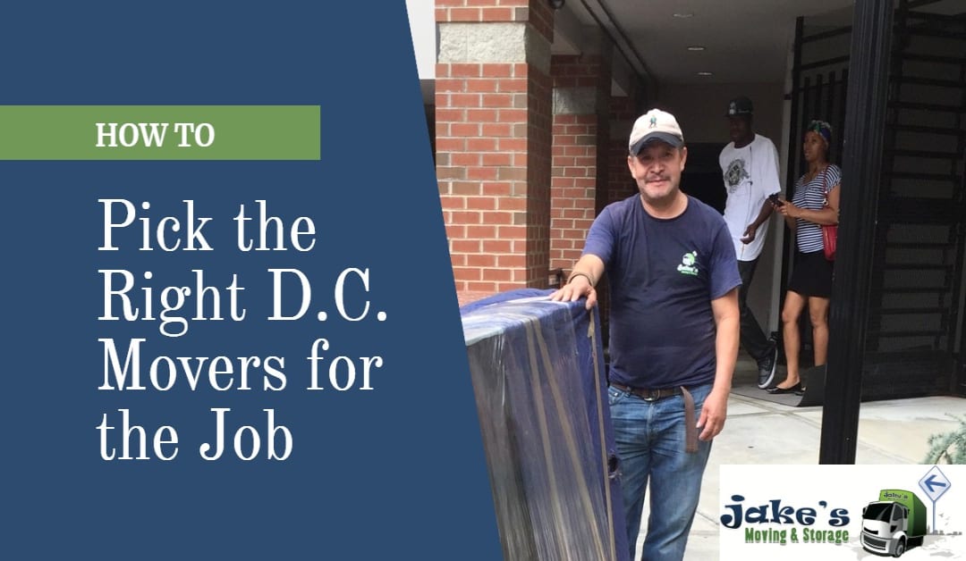 How to Pick the Right D.C. Movers for the Job